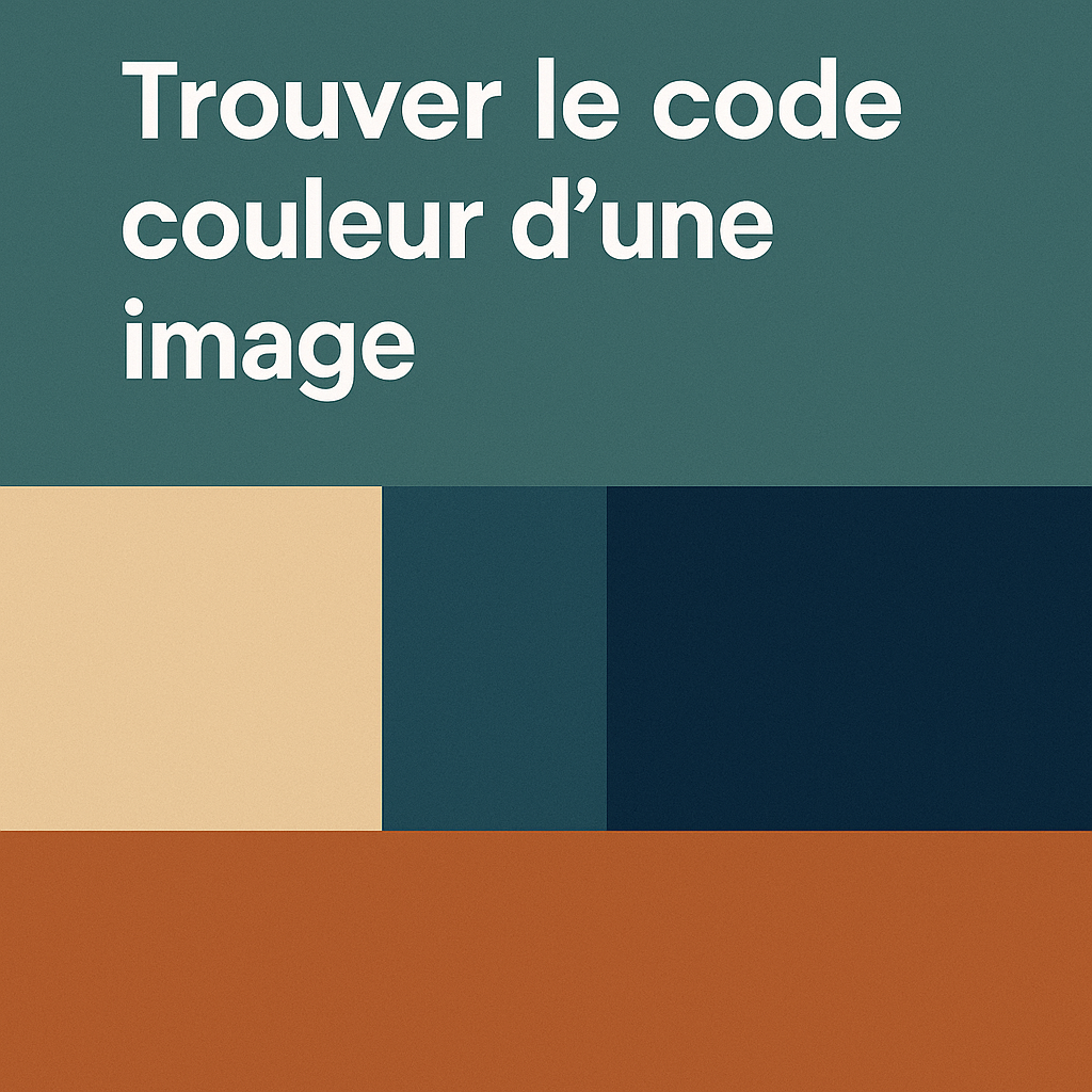 trouver le code couleur d'une image