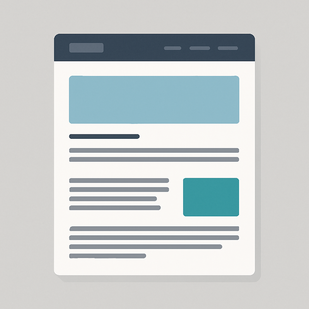 scroll site web
